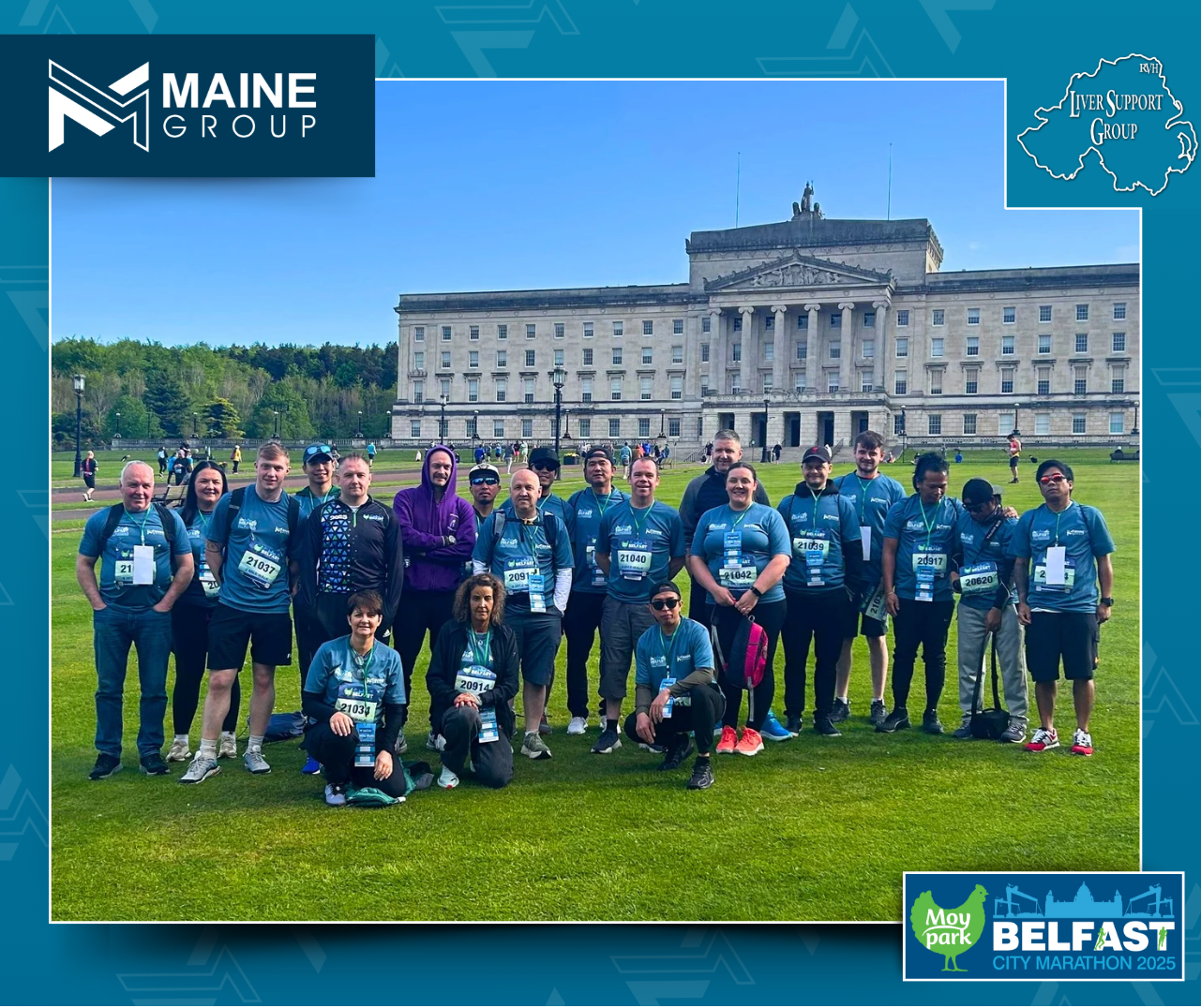Belfast city marathon walk